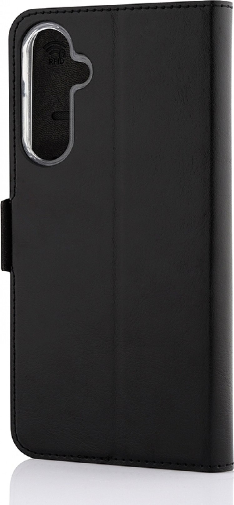 Wave BookCase, Samsung Galaxy A25 5G, black Wave BookCase, Samsung Galaxy A25 5G, black