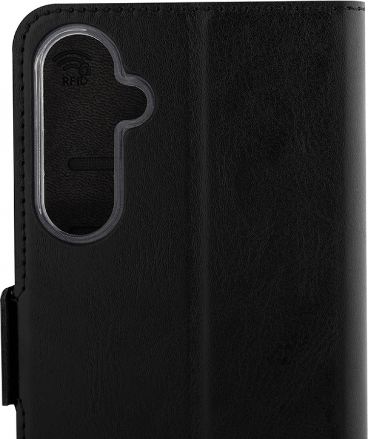 Wave BookCase, Samsung Galaxy A25 5G, black Wave BookCase, Samsung Galaxy A25 5G, black