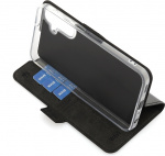 Wave BookCase, Samsung Galaxy A25 5G, black Wave BookCase, Samsung Galaxy A25 5G, black