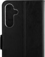 Wave BookCase protective case, Samsung Galaxy A15, black Wave BookCase protective case, Samsung Galaxy A15, black