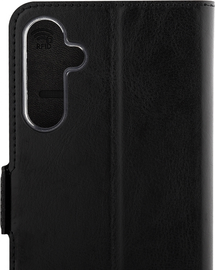 Wave BookCase protective case, Samsung Galaxy A15, black Wave BookCase protective case, Samsung Galaxy A15, black