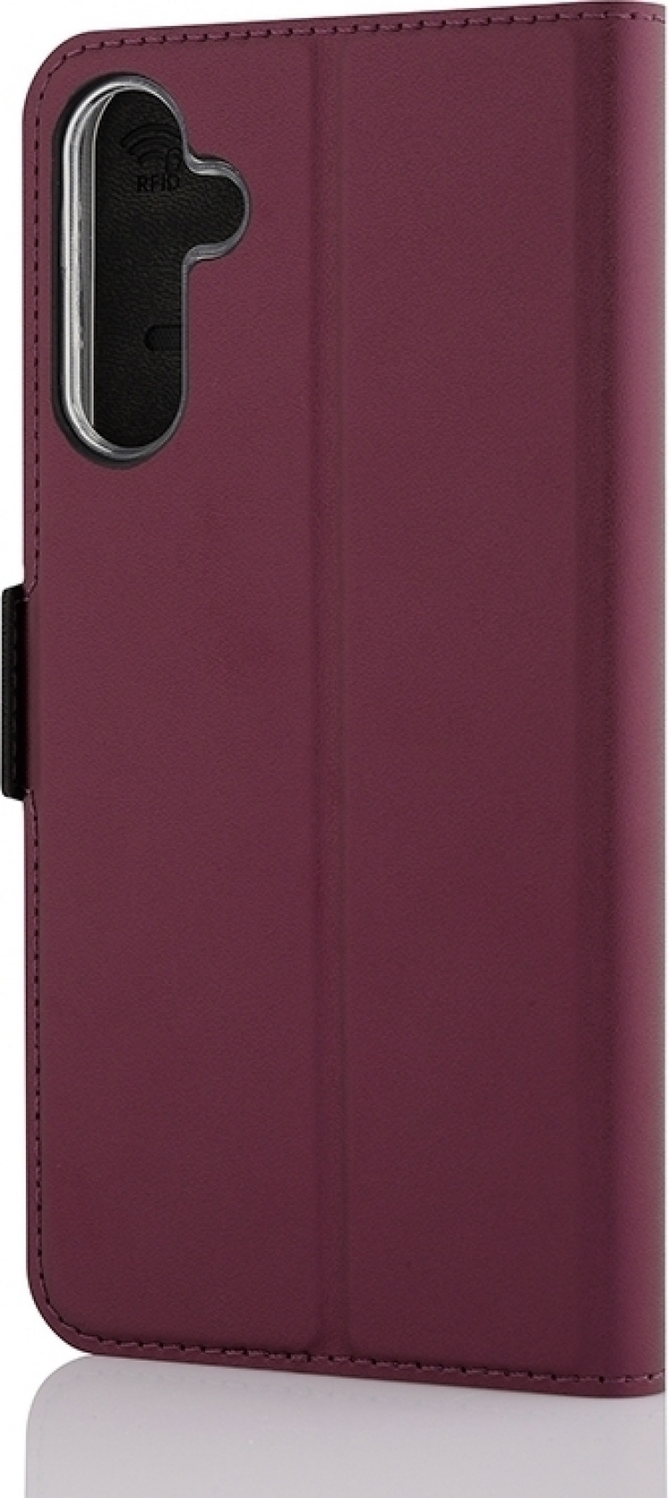 Wave BookCase protective cover, Samsung Galaxy A15, Smoky Sangria