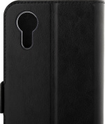 Wave BookCase, Samsung Galaxy XCover7, black Wave BookCase, Samsung Galaxy XCover7, black