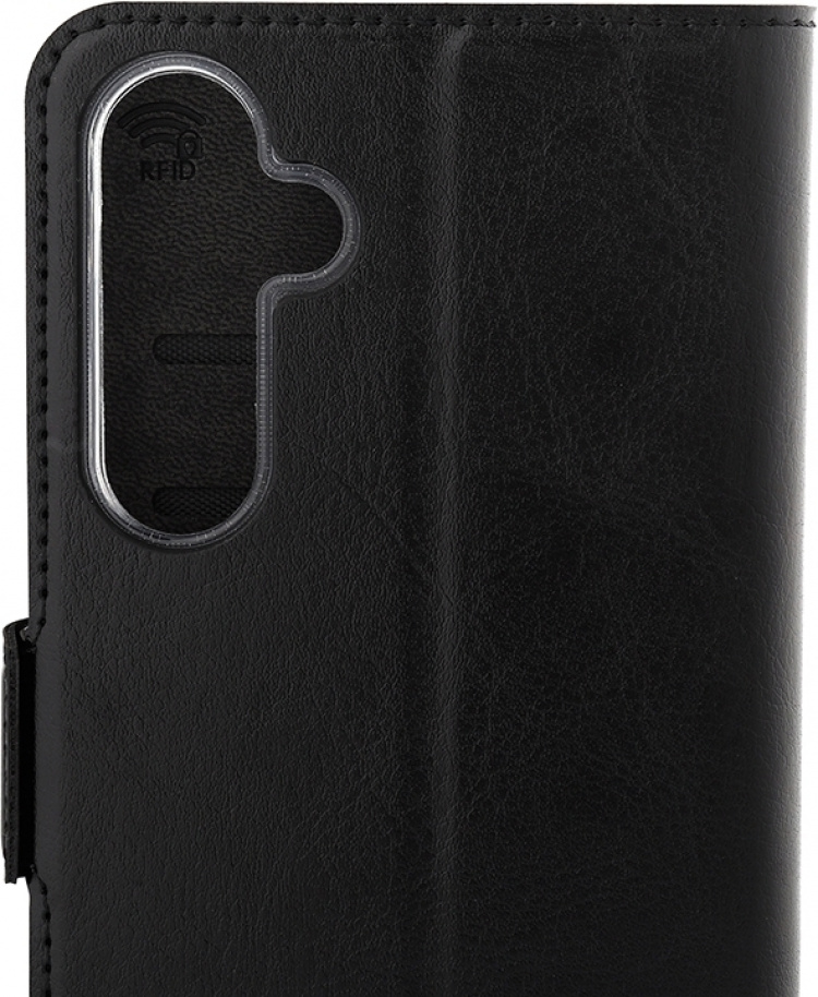 Wave BookCase protective case, Samsung Galaxy A35 5G, black Wave BookCase protective case, Samsung Galaxy A35 5G, black