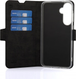 Wave BookCase protective case, Samsung Galaxy A35 5G, black Wave BookCase protective case, Samsung Galaxy A35 5G, black