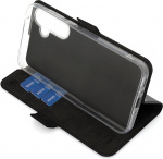 Wave BookCase protective case, Samsung Galaxy A35 5G, black Wave BookCase protective case, Samsung Galaxy A35 5G, black