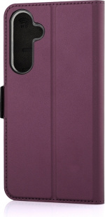 Wave BookCase Case, Samsung Galaxy A35 5G, Smoky Sangria