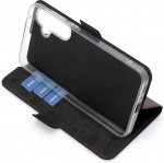 Wave BookCase Case, Samsung Galaxy A35 5G, Smoky Sangria