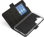 Wave BookCase protective case, Samsung Galaxy A55 5G, black