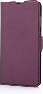 Wave BookCase Case, Samsung Galaxy A55 5G, Smoky Sangria