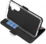 Wave BookCase Case, Samsung Galaxy A55 5G, Smoky Sangria