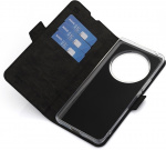 Wave BookCase protective case, Honor Magic6 Lite, black