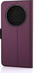 Wave BookCase protective case, Honor Magic6 Lite, Smoky Sangria