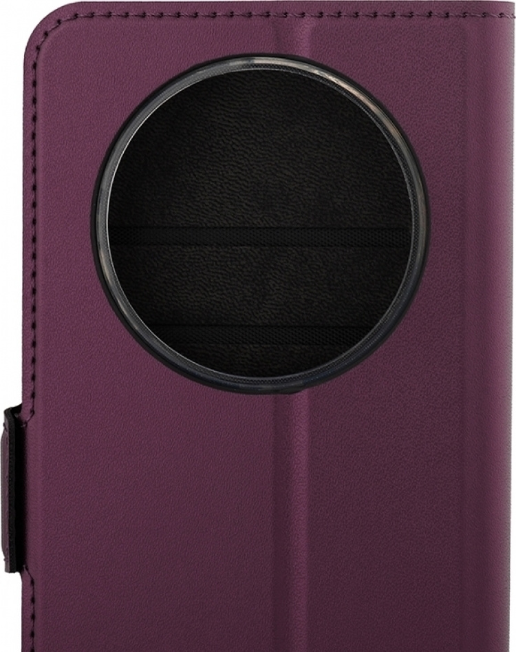 Wave BookCase protective case, Honor Magic6 Lite, Smoky Sangria