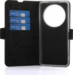 Wave BookCase protective case, Honor Magic6 Lite, Smoky Sangria