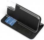 Wave BookCase protective case, iPhone 12 mini, black Wave BookCase protective case, iPhone 12 mini, black