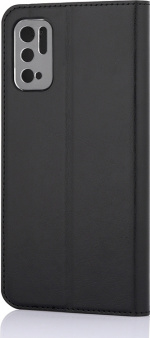 Wave BookCase protective case, Xiaomi Redmi Note 10 5G, black
