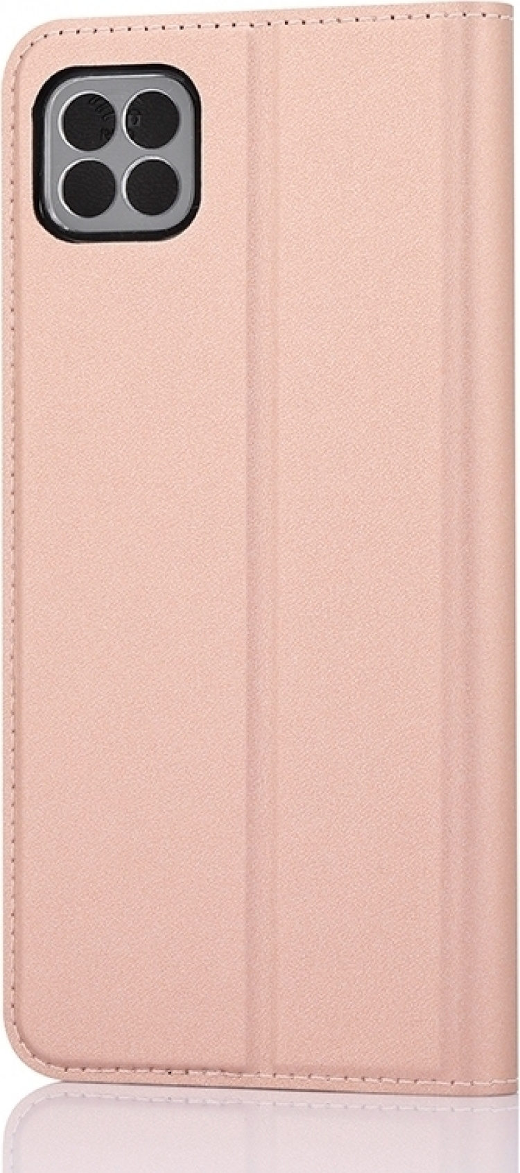 Wave BookCase protective case, Samsung Galaxy A22 5G, rose gold