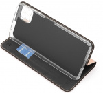 Wave BookCase protective case, Samsung Galaxy A22 5G, rose gold