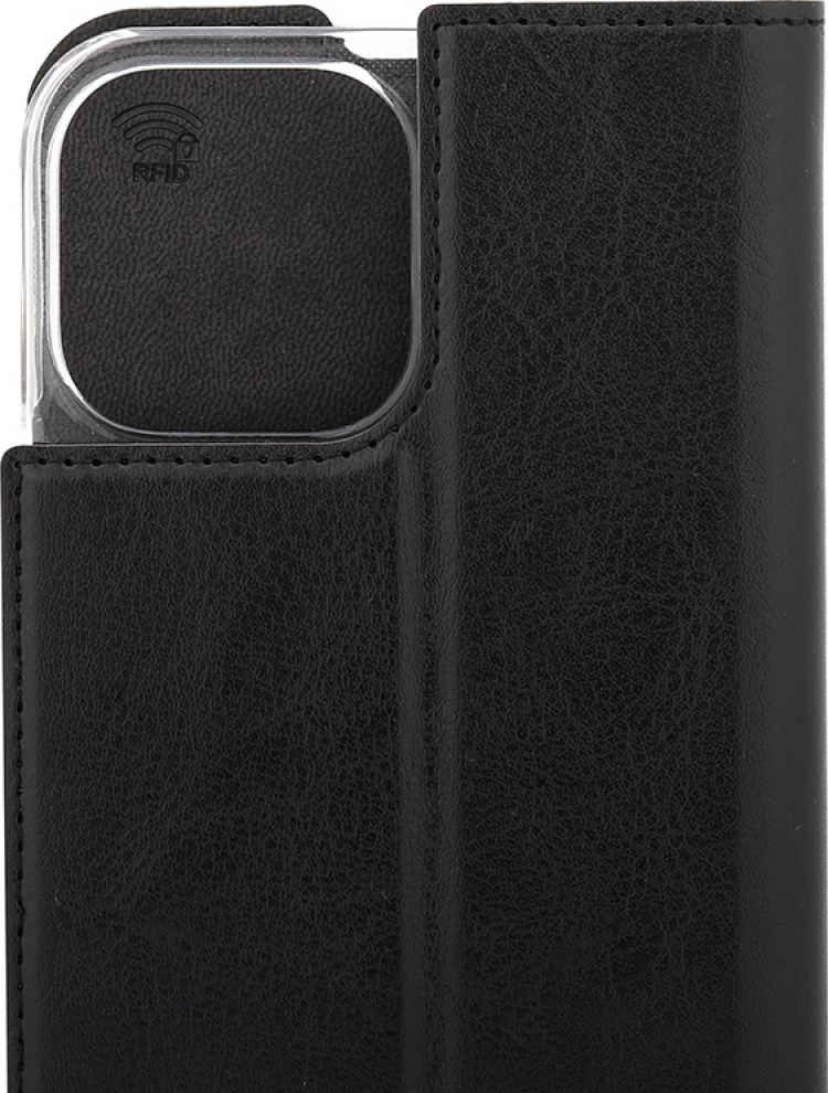 Wave BookCase protective case, iPhone 13 Pro Max, black