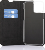 Wave BookCase protective case, iPhone 13 Pro Max, black