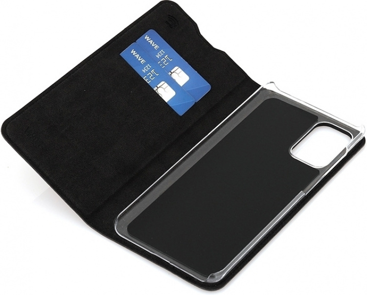 Wave BookCase protective case, Samsung Galaxy S20+, black