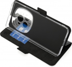 Wave BookCase protective case, Honor Magic6 Pro 5G, black