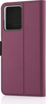 Wave BookCase protective case, HMD Pulse Pro, Smoky Sangria