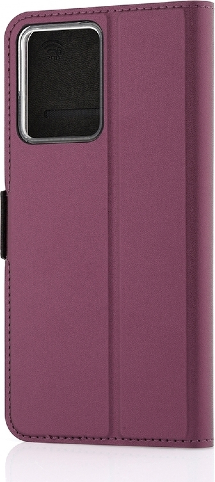 Wave BookCase protective case, HMD Pulse Pro, Smoky Sangria