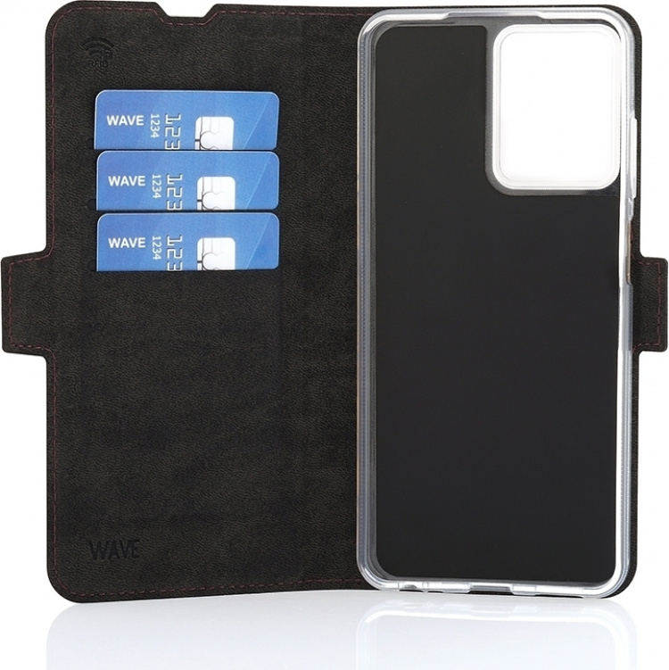 Wave BookCase protective case, HMD Pulse Pro, Smoky Sangria