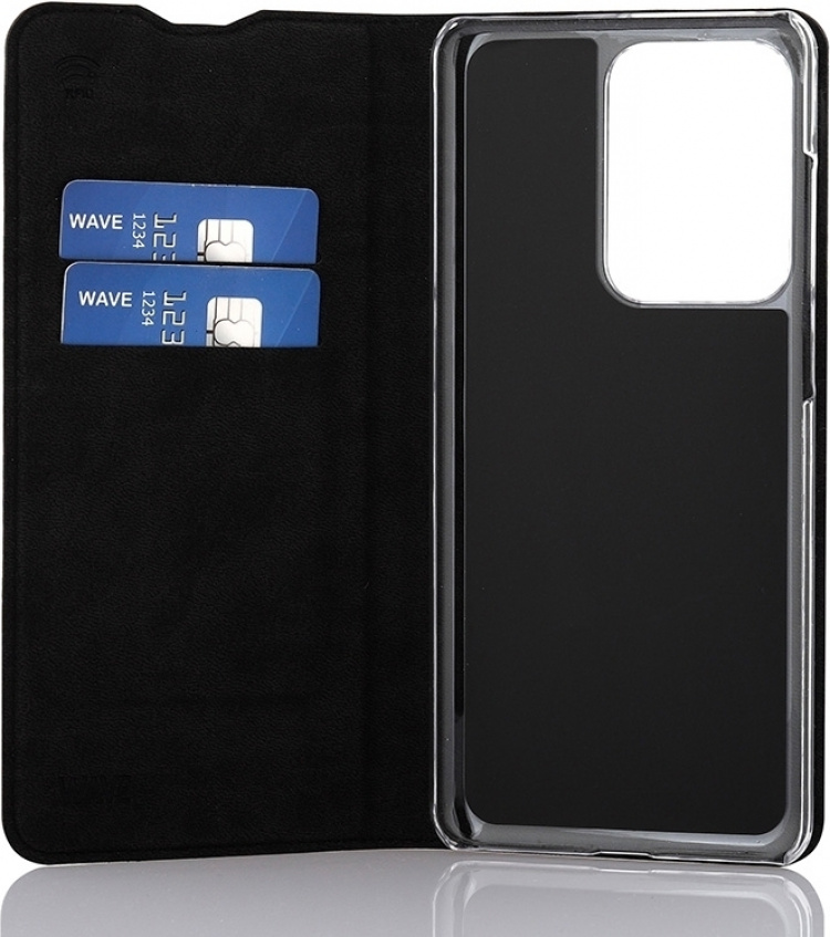 Wave BookCase protective case, Samsung Galaxy S20 Ultra, black