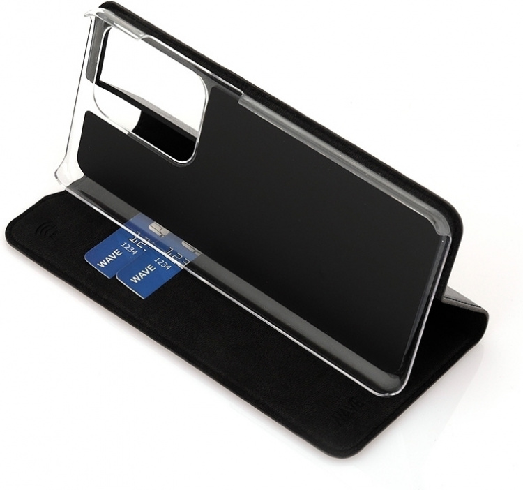 Wave BookCase protective case, Samsung Galaxy S20 Ultra, black