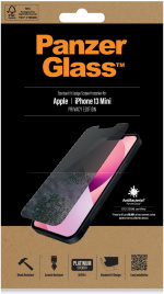 PanzerGlass Privacy screen protector, iPhone 13 mini
