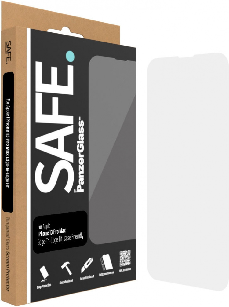 SAFE by PanzerGlass Armoured Glass, iPhone 13 Pro Max