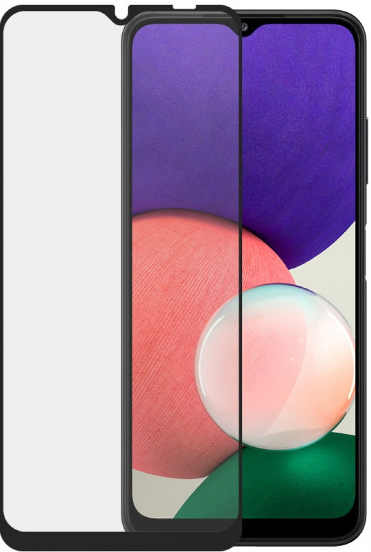 SAFE by PanzerGlass armoured glass, Samsung Galaxy A22 5G, black bezel SAFE by PanzerGlass armoured glass, Samsung Galaxy A22 5G, black bezel