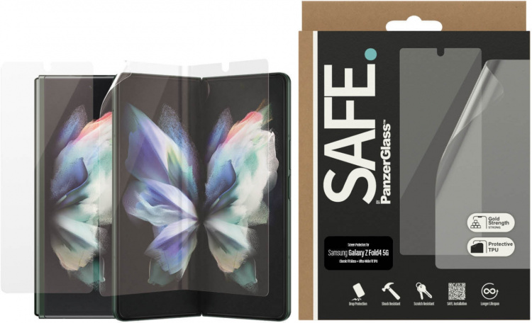 SAFE by PanzerGlass protective film, Samsung Galaxy Z Fold4 5G