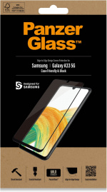 PanzerGlass armoured glass, Samsung Galaxy A33 5G, black bezel