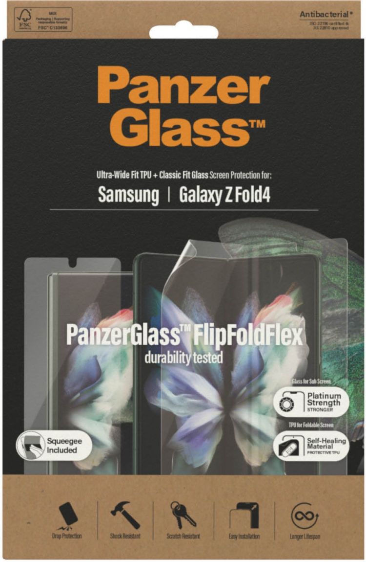 PanzerGlass protective film, Samsung Galaxy Z Fold4 5G / Fold5 5G PanzerGlass protective film, Samsung Galaxy Z Fold4 5G / Fold5 5G