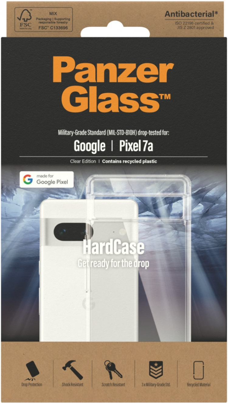 PanzerGlass HardCase protective case, Google Pixel 7a