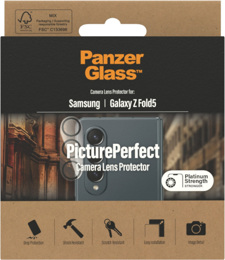 PanzerGlass PicturePerfect camera lens cover, Samsung Galaxy Z Fold5