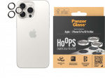 PanzerGlass Hoops camera lens cover, iPhone 15 Pro / 15 Pro Max, white metal PanzerGlass Hoops camera lens cover, iPhone 15 Pro / 15 Pro Max, white metal