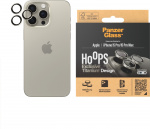 PanzerGlass Hoops camera lens cover, iPhone 15 Pro / 15 Pro Max, titanium PanzerGlass Hoops camera lens cover, iPhone 15 Pro / 15 Pro Max, titanium