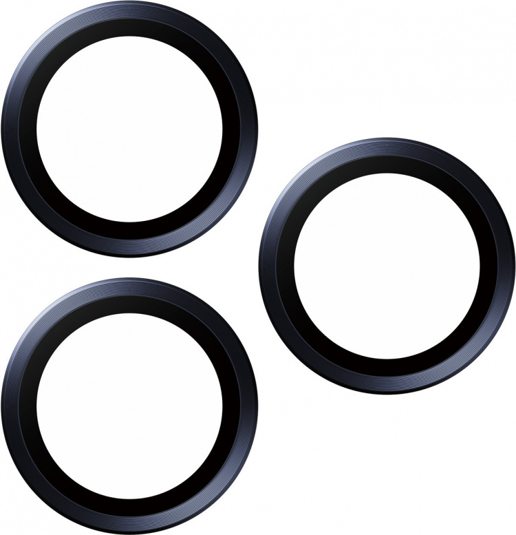 PanzerGlass Hoops camera lens cover, iPhone 15 Pro / 15 Pro Max, blue titanium PanzerGlass Hoops camera lens cover, iPhone 15 Pro / 15 Pro Max, blue titanium