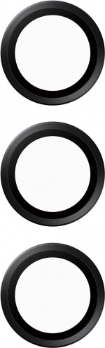 PanzerGlass Hoops camera lens cover, Samsung Galaxy A55 5G, black