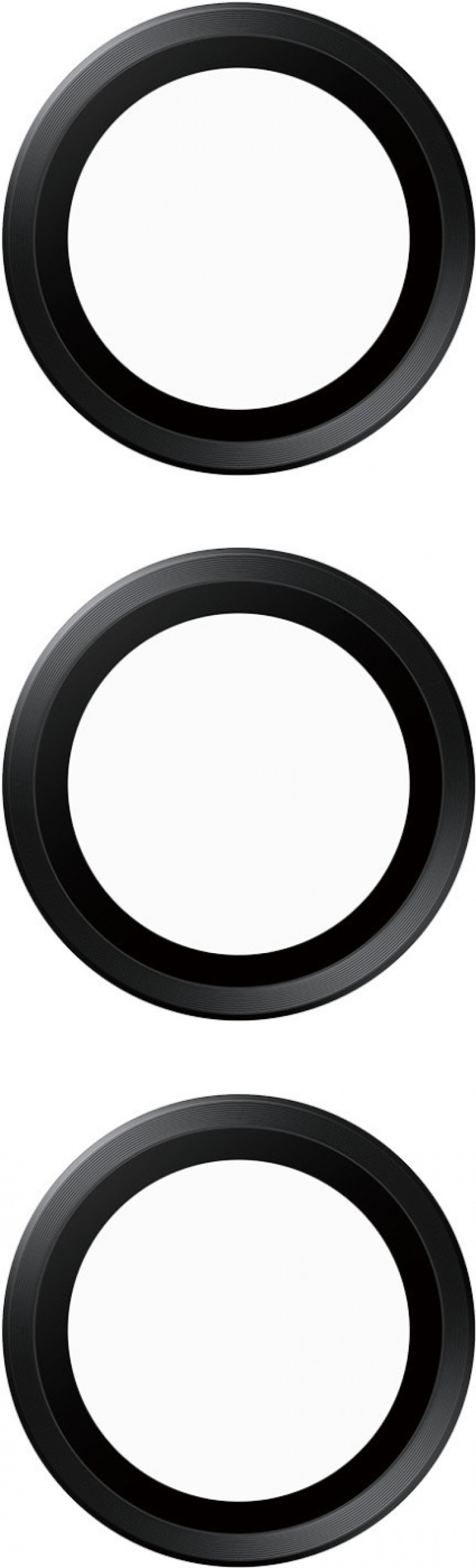 PanzerGlass Hoops camera lens cover, Samsung Galaxy A55 5G, black