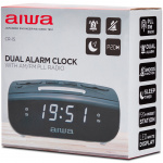 AIWA Klockradio med dubbla alarm AIWA Klockradio med dubbla alarm