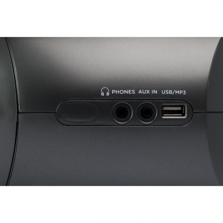 AIWA Kassettradio CD/FM-radio/Kassettband/USB/BT Mörkgrå