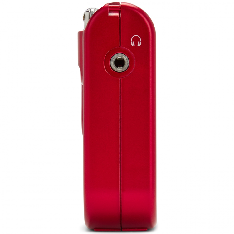 AIWA Pocket-radio med FM/MW Röd