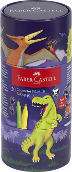 Faber-Castell Felt-tip pen Connector dinosaur (155546)
