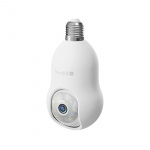 Hombli Smart Bulb Cam 4K, White Hombli Smart Bulb Cam 4K, White
